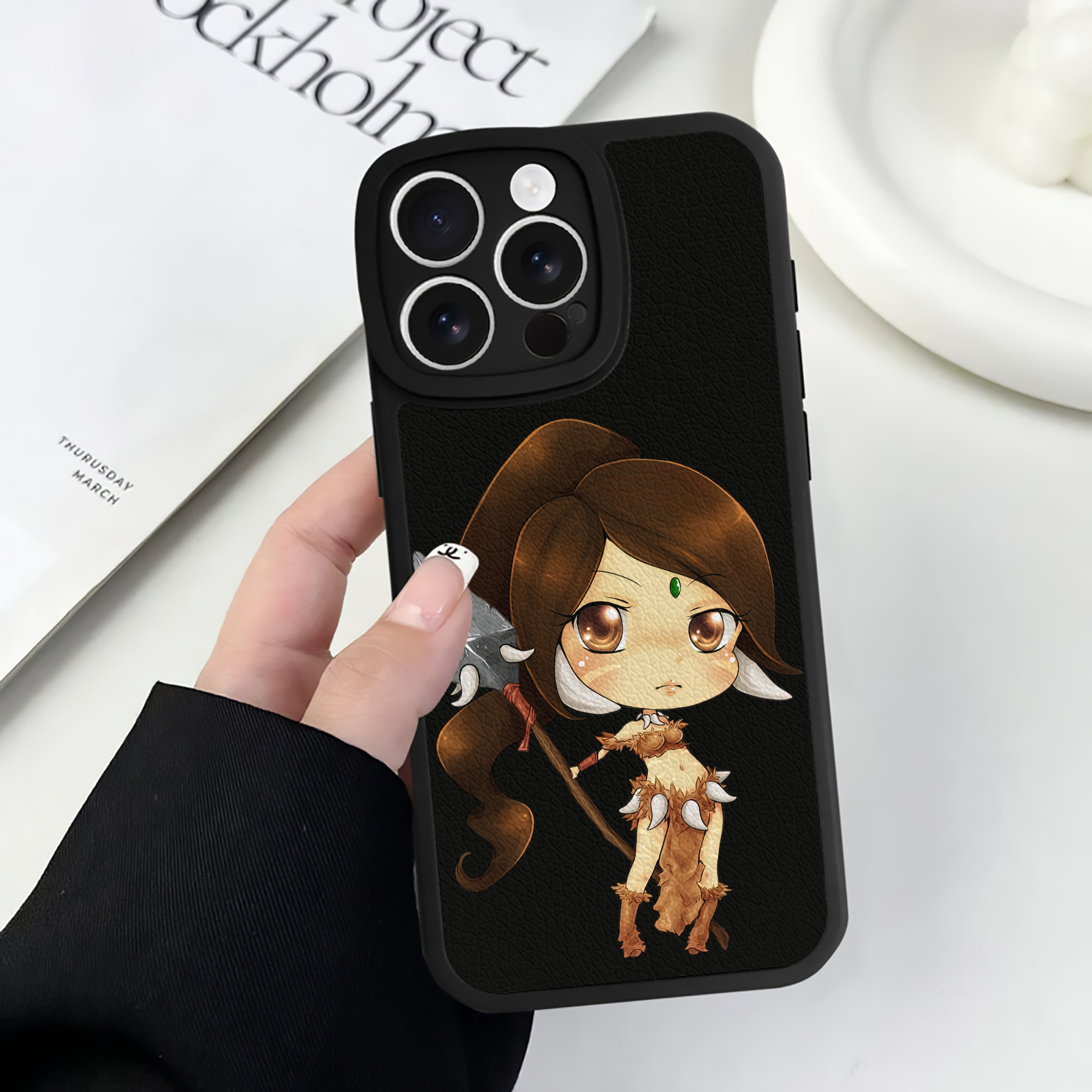 リーグ・オブ・レジェンド League of Legends LOL 【iPhone 16シリーズ対応】シリコンスマホケース（レザー調） 材質：シリコン